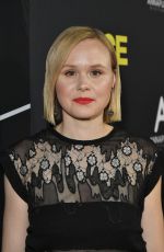 ALISON PILL at Vice Premiere in Los Angeles 12/11/2018