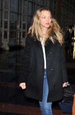 AMANDA SEYFRIED Arrives in Washington D.C. 12/02/2018