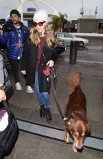 AMANDA SEYFRIED at Los Angeles International Airport 12/06/2018