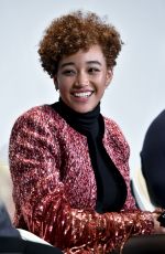 AMANDLA STENBERG at The Hate U Give Presentation at Contenders New York 12/01/2018