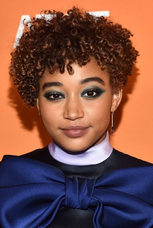 AMANDLA STENBERG at Trevorlive in Los Angeles 12/02/2018