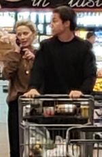 AMBER HEARD and Vito Schnabel Out Shopping in Los Angeles 12/21/2018