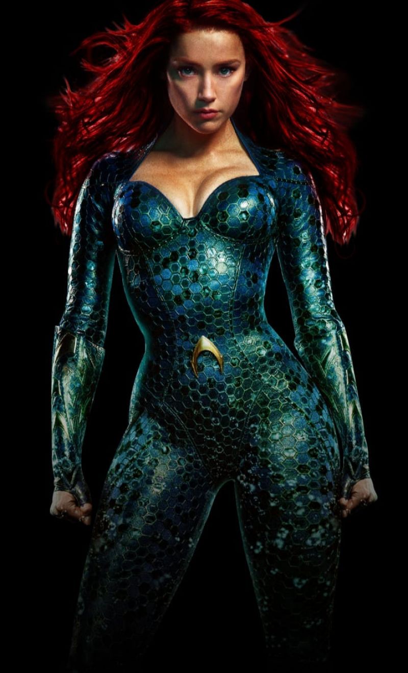 Amber Heard Aquaman Posters And Promos Hawtcelebs