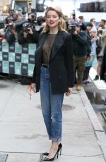 AMBER HEARD at AOL Build Series Studio in New York 12/03/2018