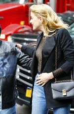 AMBER HEARD at AOL Build Series Studio in New York 12/03/2018