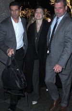 AMBER HEARD at NBC Studios in New York 12/06/2018