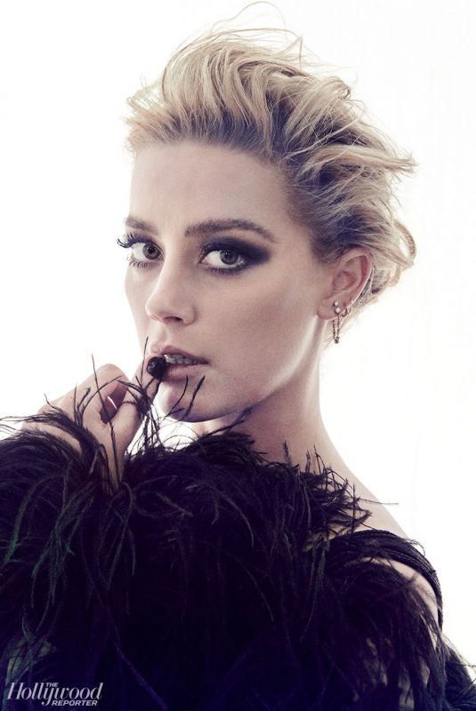 AMBER HEARD for Hollywood Reporter, December 2018 Issue