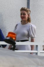 AMBER HEARD Leaves Univision Studios in Miami 12/14/2018