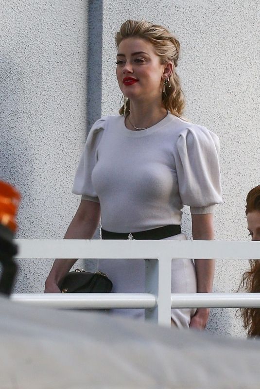 AMBER HEARD Leaves Univision Studios in Miami 12/14/2018