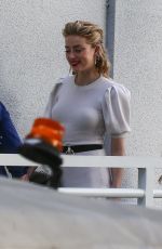 AMBER HEARD Leaves Univision Studios in Miami 12/14/2018