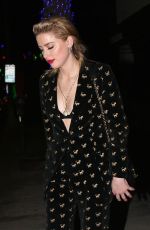 AMBER HEARD Night Out in Beverly Hills 12/18/2018