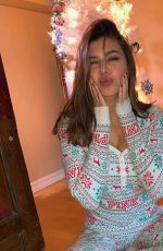 AMBER MONTANA - Christmas Eve Instagram Pictures