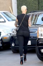 AMBER ROSE Leaves Epione in Beverly Hills 12/11/2018