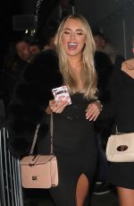 AMBER TURNER at Faces Nightclub in London 12/15/2018