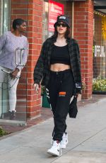 AMELIA GRAY at a Nails Salon in Beverly Hills 12/18/2018