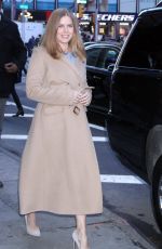 AMY ADAMS Arriives at Good Morning America in New York 12/19/2018