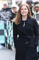 AMY ADAMS Arrives at Build Series in New York 12/19/2018