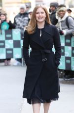 AMY ADAMS Arrives at Build Series in New York 12/19/2018