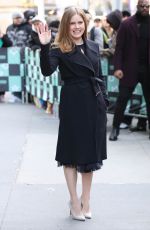 AMY ADAMS Arrives at Build Series in New York 12/19/2018