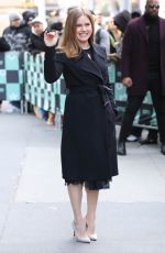 AMY ADAMS Arrives at Build Series in New York 12/19/2018