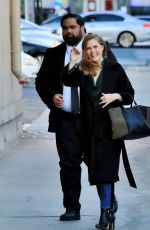 AMY ADAMS Arrives at Jimmy Kimmel Live in Los Angeles 12/13/2018