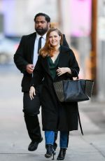 AMY ADAMS Arrives at Jimmy Kimmel Live in Los Angeles 12/13/2018