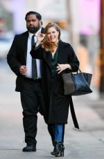 AMY ADAMS Arrives at Jimmy Kimmel Live in Los Angeles 12/13/2018