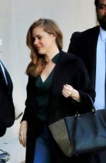AMY ADAMS Arrives at Jimmy Kimmel Live in Los Angeles 12/13/2018