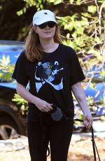 AMY ADAMS Out Hiking with Her Dogs in Beverly Hills 12/01/2018