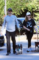 AMY ADAMS Out Hiking with Her Dogs in Beverly Hills 12/01/2018