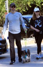 AMY ADAMS Out Hiking with Her Dogs in Beverly Hills 12/01/2018