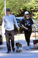 AMY ADAMS Out Hiking with Her Dogs in Beverly Hills 12/01/2018