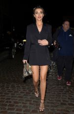 AMY JACKSON Arrives at British Fashion Awards Party in London 12/10/2018