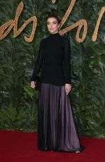 AMY JACKSON at British Fashion Awards in London 12/10/2018