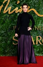 AMY JACKSON at British Fashion Awards in London 12/10/2018