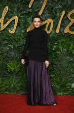 AMY JACKSON at British Fashion Awards in London 12/10/2018