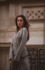 AMY JACKSON on the Set of a Photoshoot in London 12/18/2018