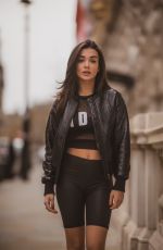 AMY JACKSON on the Set of a Photoshoot in London 12/18/2018