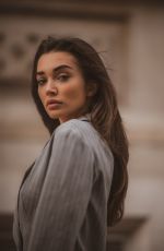 AMY JACKSON on the Set of a Photoshoot in London 12/18/2018