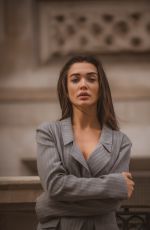 AMY JACKSON on the Set of a Photoshoot in London 12/18/2018