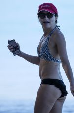 ANDREA CORR in Bikini at a Beach in Barbados 12/18/2018