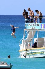 ANDREA CORR in Bikini on Vacation in Barbados 12/17/208