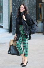 ANDREA MCLEAN Arrives at ITV Studios in London 12/17/2018