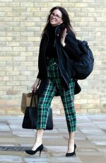 ANDREA MCLEAN Arrives at ITV Studios in London 12/17/2018