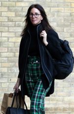 ANDREA MCLEAN Arrives at ITV Studios in London 12/17/2018