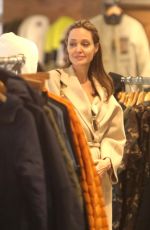 ANGELINA JOLIE Out Shopping in Santa Monica 12/22/2018