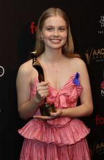 ANGOURI RICE at Aacta Awards Presented by Foxtel in Sydney 12/05/2018
