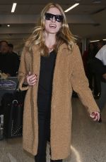 ANNABELLE WALLIS at Los Angeles International Airport 12/14/2018