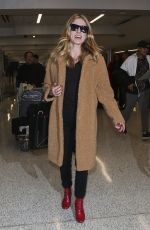 ANNABELLE WALLIS at Los Angeles International Airport 12/14/2018