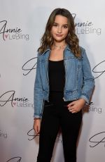 ANNIE LEBLANC at Annie Lebling Presents Annie Leblanc Performance & Pop Up Shop in Los Angeles 12/08/2018